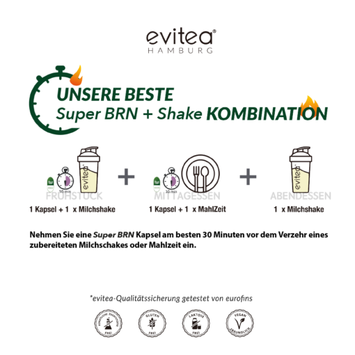 evitea SUPER BRN Kapseln, 60 Kapseln – Bild 2