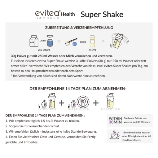 evitea Super Shake Beere Lover 420g – Bild 9