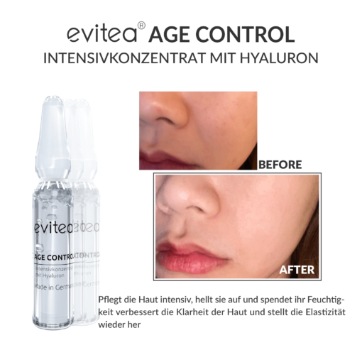 AGE CONTROL Intensivkonzentrat mit Hyaluron Ampullen silver – Bild 6