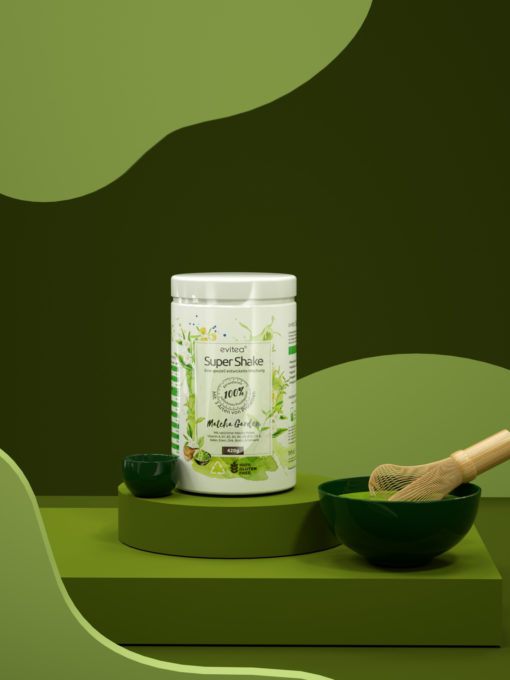 evitea Super Shake Matcha Garden 420g – Bild 3
