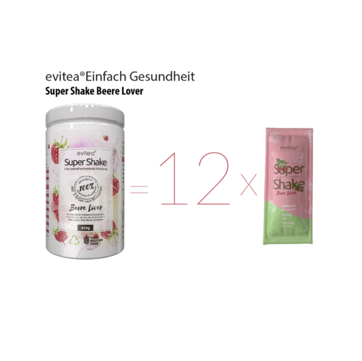 evitea Super Shake Beere Lover 420g – Bild 2