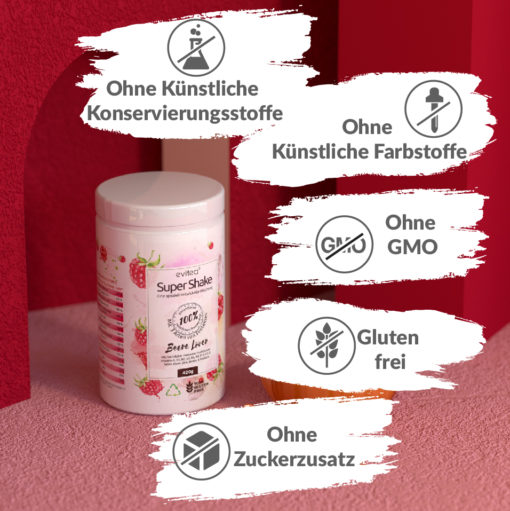 evitea Super Shake Beere Lover 420g – Bild 5