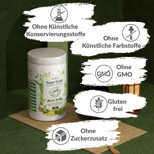 evitea Super Shake Matcha Garden 420g – Bild 5